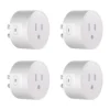 [Set of 4] SONOFF S41s iPlug Gen2 Smart WiFi Plugs - Matter Certified, US Socket, Voice Control & Schedules - Perfect for Smart Home Automation!