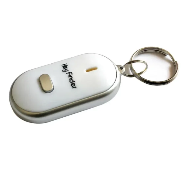 Mini Anti-lost Whistle Key Finder Flashing Beeping Remote Kids Key Bag Wallet Locators