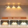LED Ultra Thin Under Cabinet Lights Motion Sensor night light Wireless 3Color Dimmable For Kitchen Cabinet Bedroom Wardrobe Ligh