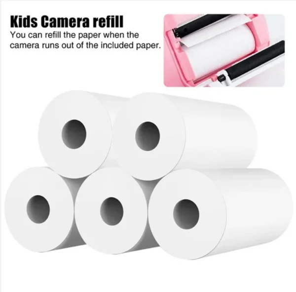 Digital Children Camera Photography Instant Print Photo 1080P HD Video Recorder Mini Thermal Printer Educational Birthday Gifts