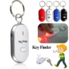 Mini Anti-lost Whistle Key Finder Flashing Beeping Remote Kids Key Bag Wallet Locators