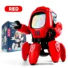 Dance Music 6 Claws Robot Octopus Spider Robots Vehicle Birthday Gift Toys for Children Kids Early Education Baby Toy Boys Girls