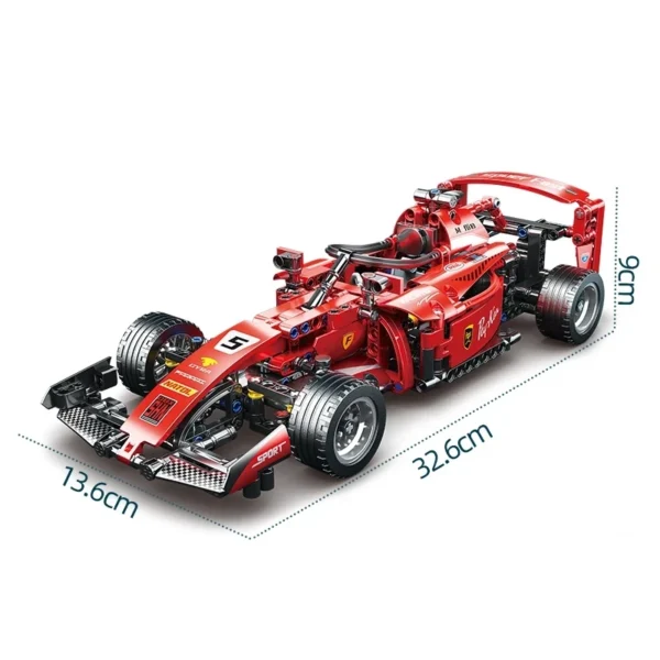 2026 Technical NEW F1 Racing Car Building Blocks Set MOC Model Kit DIY Assembly Bricks Creative Educational Toys For Children​