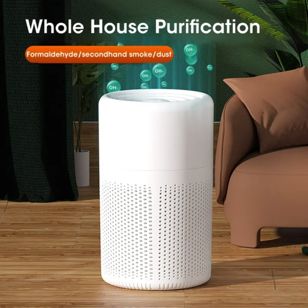 HEPA Desktop Air Purifier – Portable Air Cleaner for Home & Office, Advanced Odor Remover & Allergen Filter, Compact Personal Air Freshener for Smoke, Dust & Pets