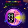 2026 New Kids Camera Smart Watch For Kids Games Sleep Monitor Flashlight Alarm Clock Boy Girl Gift Children Partner Smartwatch