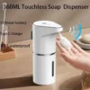 Smart Automatic Soap Dispenser: Touchless Foam Sensor, USB-C Rechargeable & Dual Wall/Countertop Mount