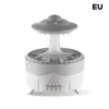 Remote Control Umbrella Waterdrop Aromatherapy Machine Ultrasonic Air Humidifier with LED Light for Home Aroma Diffuser